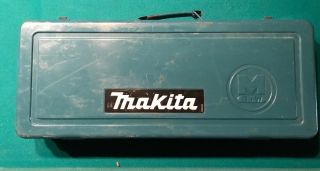 Vintage Makita Jr3000v Reciprocating Saw Metal Case Just Case No Saw "