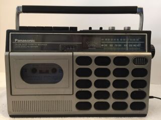 Vintage Panasonic Rq - 544as Am Fm Radio/cassette Boombox