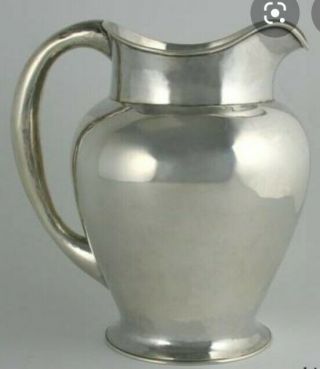 Kalo Hand Wrought Sterling Silver Pitcher