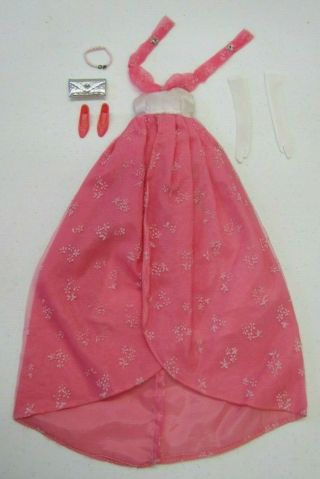Japan Exclusive Vintage Barbie Doll Francie Pink Ballgown 2231 Complete Orig.