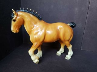 Breyer Vintage No Muscles Clydesdale Stallion - Glossy Bay - Check Out My Herd