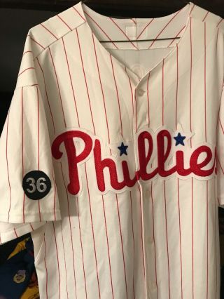 2010 Domonic Brown Philadelphia Phillies game worn jersey ALL STAR MLB Auth 2