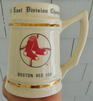 1975 Boston Red Sox American League Champions Tankard,  Mug - Player Names
