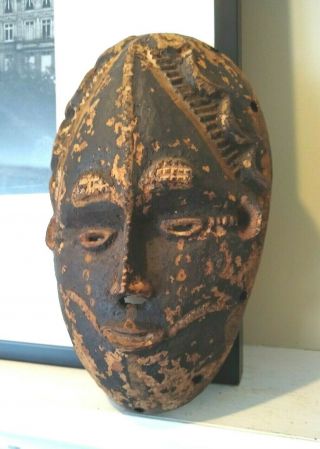 Antique African Idoma Mask - Nigeria - Late 19th To Early 20th Century
