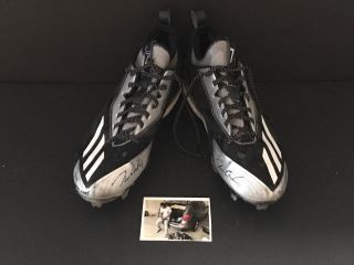 Tim Anderson Chicago White Sox Autographed Signed 2017 Game Cleats Adidas Z