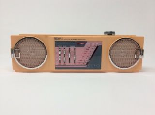 Vintage Gpx Am Fm Radio Gran Prix Model A2754 Stereo Receiver Tuner