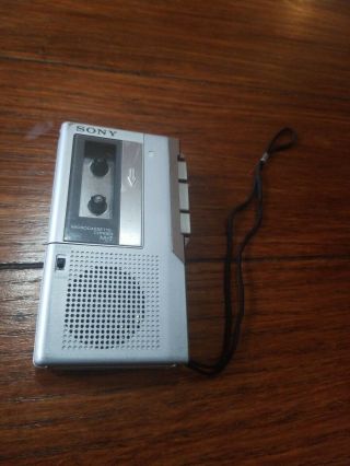 Vintage Sony M - 7 Microcassette - Corder - Made In Japan -