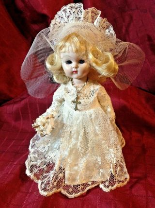 Vintage Vogue Slw Ginny Bride Doll 1955