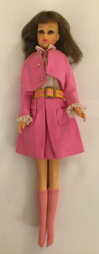 Vintage Barbie Francie Doll In 1228 Sissy Suits