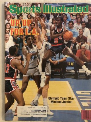Sports Illustrated July 23,  1984,  Michael Jordan Usa Olympic Team