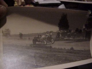 Vintage Race Car Photo Vanderbuilt Cup Race 1914 Gil Anderson