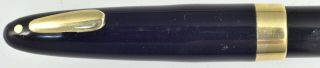 Sheaffer Lifetime Touchdown Tuckaway c.  1949 vintage fountain pen pencil set 2