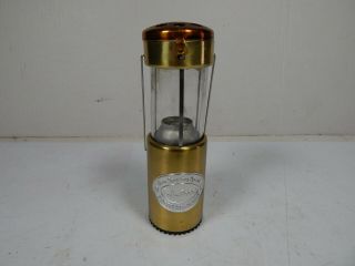 Vintage Ll Bean Collapsible Camping Candle Lantern Brass