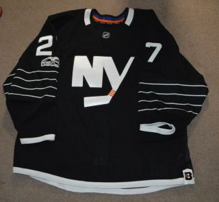 Anders Lee York Islanders Game Worn Third Jersey Loa Photo Matched