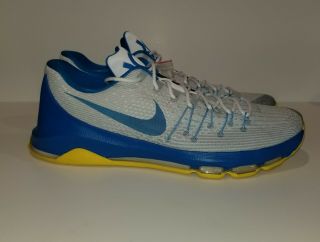 Rare Kevin Durant Game Issued Nike Kd 8 Promo Tagged Pe Sz 18 Shoes