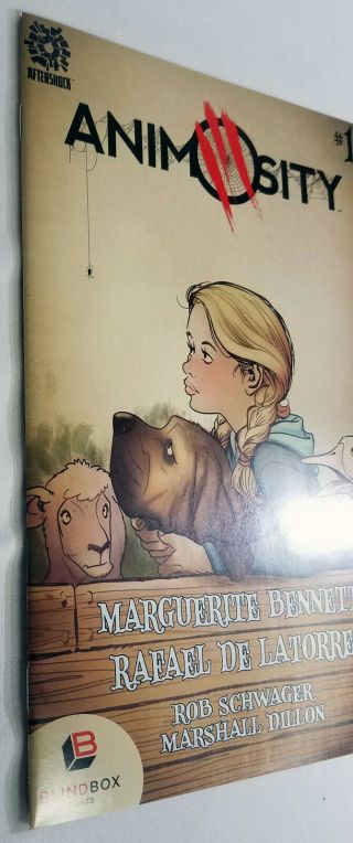 Animosity 1 Charlotte ' s Web Vintage Cover Variant from Blindbox 1 of only 125 2