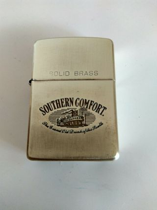 Southern Comfort Solid Brass Zippo Anniversary 1932 - 1990