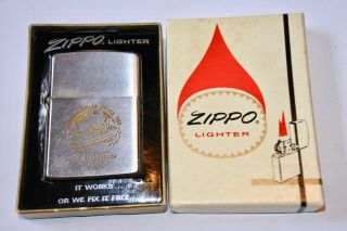 Vintage 1966 Zippo Lighter Uss Shenandoah Ad 26 Vietnam Era Naval Ship