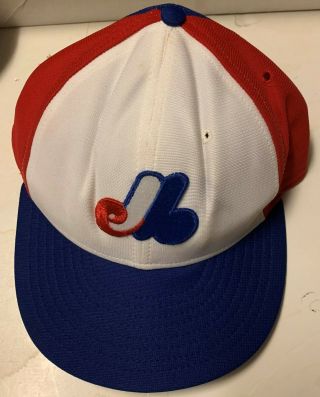 Tommy Harper Autographed Game Worn Montreal Expos Hat W/ Harper