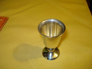 Vintage 925 Sterling Silver Weidlich Shot Glass Jigger Cup Shiny Bar Ware