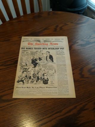 November 16,  1963 - The Sporting News - Major League Baseball Trading Season