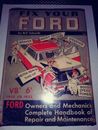 Fix Your Ford By Bill Toboldt V8 