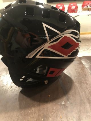 Carolina Hurricanes Arturs Irbe Game Ready Issued Jofa Goalie Helmet Mask Black 2