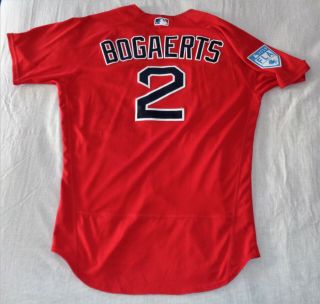 Xander Bogaerts 2019 Game Worn Issue Red Sox Spring Training Jersey Mlb Hlg
