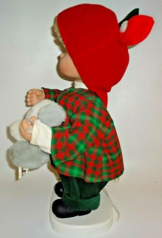 VINTAGE 1994 SANTA ' S BEST UNDERCOVER ANIMATED KIDS W/ PLUSH & AC ADAPTER 2