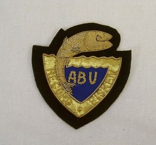 Abu Record Fisken Gold Mark Vintage In