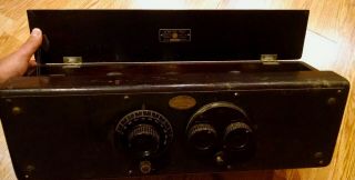 Rare Antique 1926 Atwater Kent 6 Tube Radio Serial 514594 Model 30