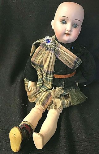 Antique Doll Schoenau Hoffmeister Germany Bisque Sleep Eyes