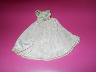 Vintage Madame Alexander Tagged Pink With Lace Nightgown For A 9 " Cissette Doll