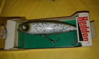 Vintage Heddon Zara Ii Lure - 9240ss - W/box & Paper Old Fishing Bait