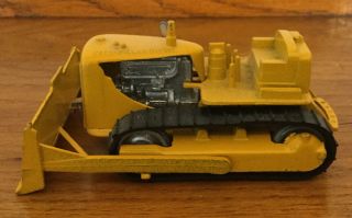 Vintage Tootsie Toy Construction Equipment Bulldozer Caterpillar Vguc