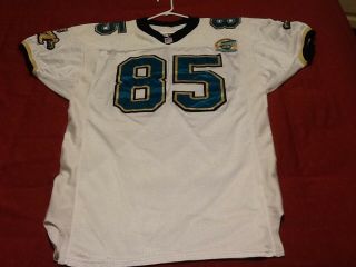 1995 Game,  Game Worn Jacksonville Jaguars Jersey,  85,  Rich Griffith