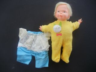 Vintage Ideal Newborn Thumbelina Doll Head Moves