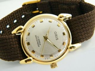 Vintage Mechanical Hand - Winding 40mm Swiss Men Wrist Watch Fancy 324f - A164278 - 6