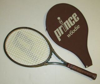 Prince Woodie Vintage Tennis Racket Size 4 1/2” 80’s