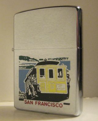1983 Souvenir Zippo San Francisco Cable Car