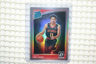 2018/19 Trae Young Optic Prizm Rookie Rare Wow Hawks