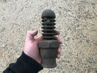 Antique Brass Industrial Steam Whistle Air Release?