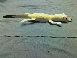 Vintage Fish Decoy Ice Spearing Lure  Ermine/ Weasel By Bill Huffman
