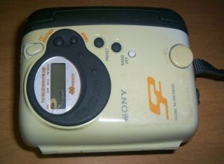 Vintage Sony Walkman Wm - Fs222 Audio Cassette Am/fm/tv/weather Player Rare