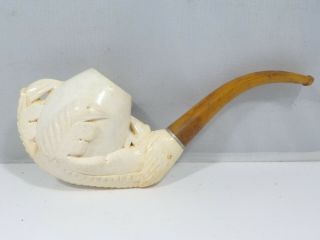 Vintage Meerschaum Eagles Claw Pipe