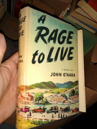 Vintage " A Rage To Live " By John O 