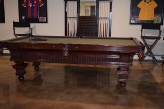 Antique Blatt Billiards Table - The Jewel