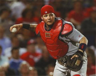 Yadier Molina - - St Louis Cardinals - - Color 8 X 10 Photo