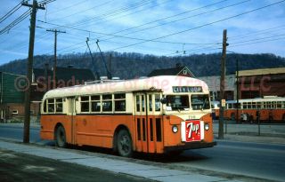 Johnstown Traction Jtc Electric Trolley Coach 710 Slide Tram