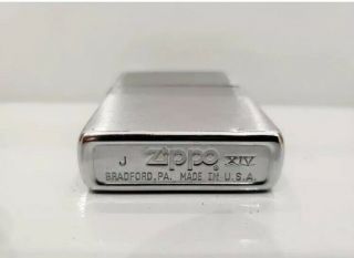 Vintage zippo lighter Sterling Silver 1998 Antique 100 3